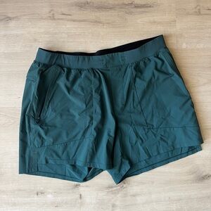 Men's Green Lululemon LTT Athletic Shorts